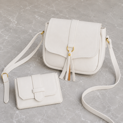 BOLSO + BILLETERA de Cuero - SET Lanzamiento Exclusivo 2026 - (Con 82% de Descuento HOY!)